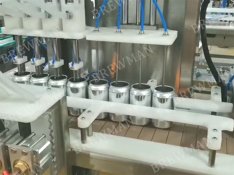 Automatic Four Heads Canning Machine