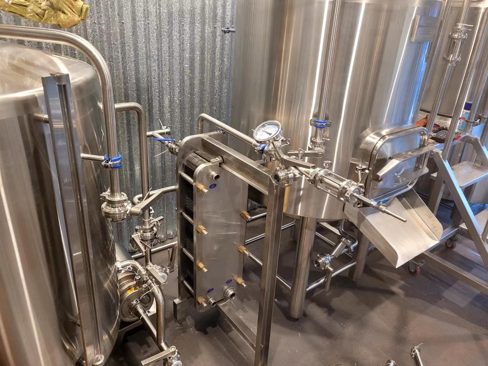 installation of 400l brewery (1)
