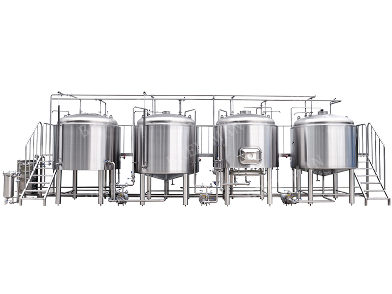 800L Stainless Full Grain Lager Beer Brewing Equipment Supplies