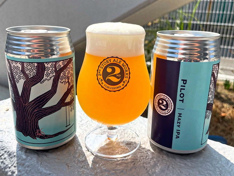beer in Cans brewed by brewman Japanese customer