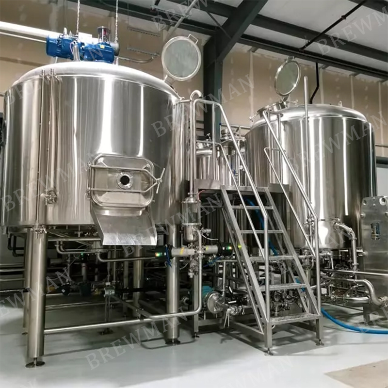 3 vessels brewhouse equipment