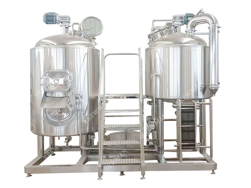 Combined 3 Vessel 3.5 bbl Best Brewhouse Cost