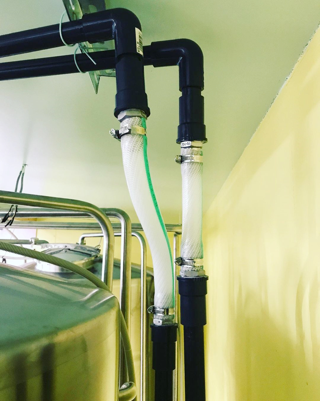 Japan 1200L brewery system installation (5)