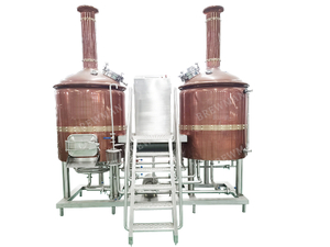 10 barrel Automatic Copper Brewhouse for Sale