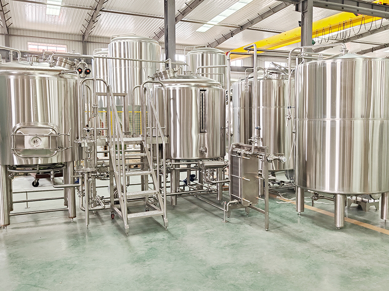 1200L Automated Professional Microbrewery Beer Brewing Equipment For Sale