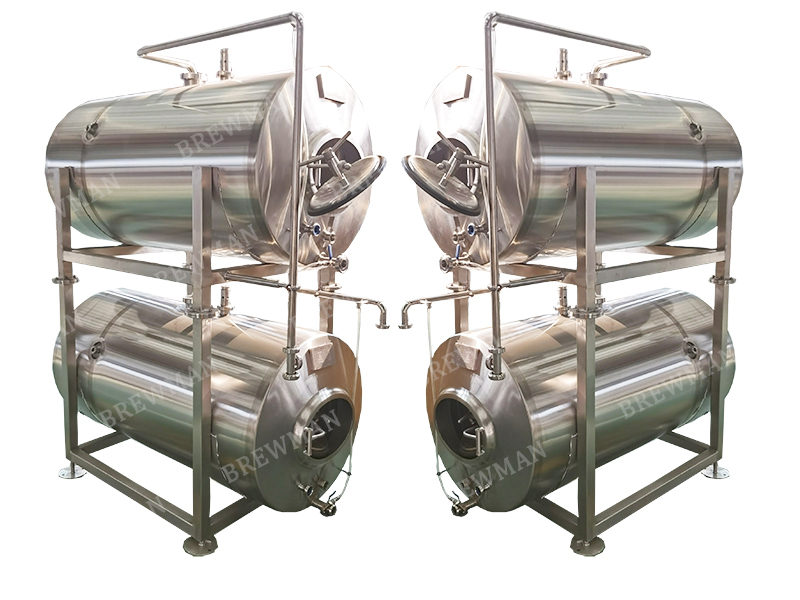 15bbl Horizontal Bright Tanks for Beer Brewery