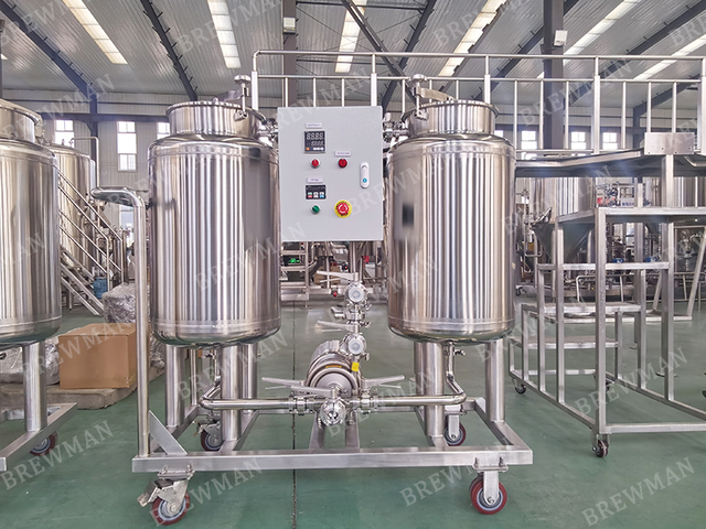 Hot Sale Brewery CIP Cart Equipment with Variable Frequency Drive