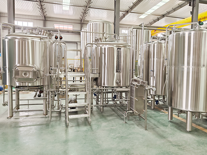 1200L Automated Professional Microbrewery Beer Brewing Equipment For Sale