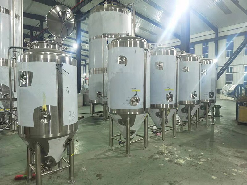 5bbl brewpub equipment under manufacturing (3)