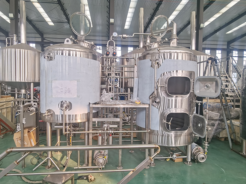 5bbl brewpub equipment under manufacturing (1)