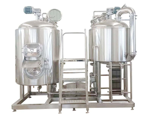 Turnkey 5 barrel Skid Mount Direct Fire Brewhouse Cost