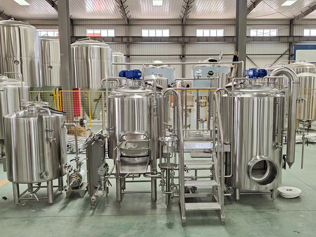 3.5 bbl Stainless Steel 2 Vessel Electric Brewhouse