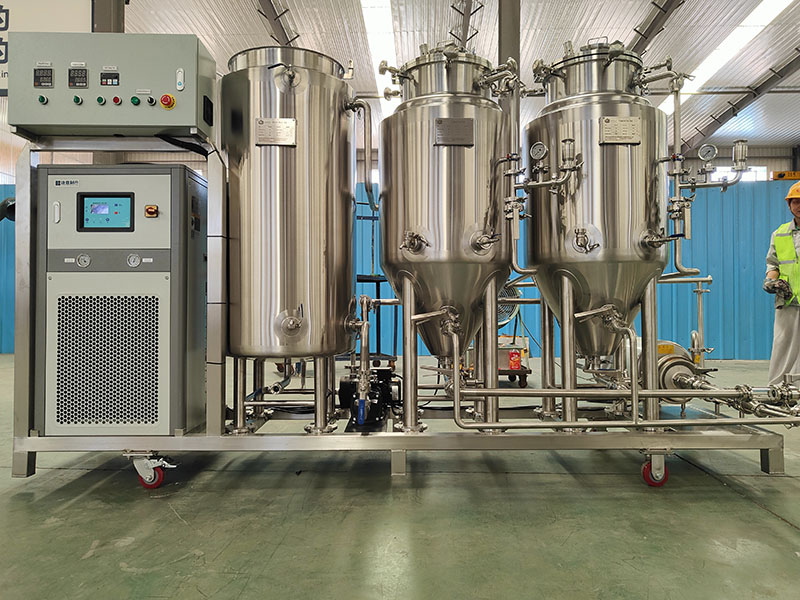 100l herms beer system finishing (2)