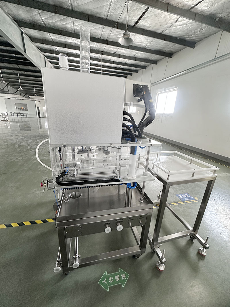 back of canning line