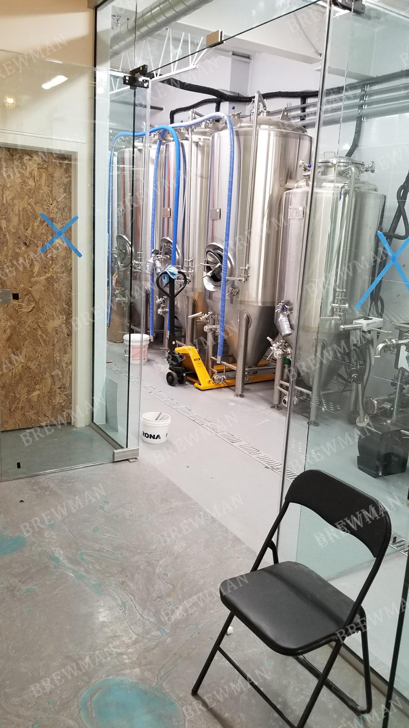 5bbl brewery system installation