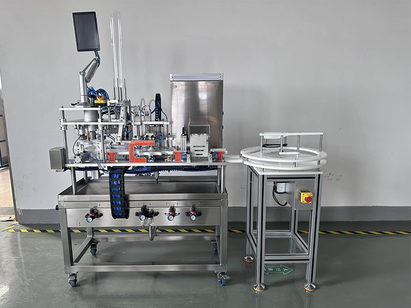 Two Heads Automatic Beer Canning Machine for Sale