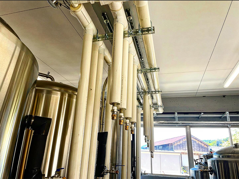 Installation of 800l brewery (3)