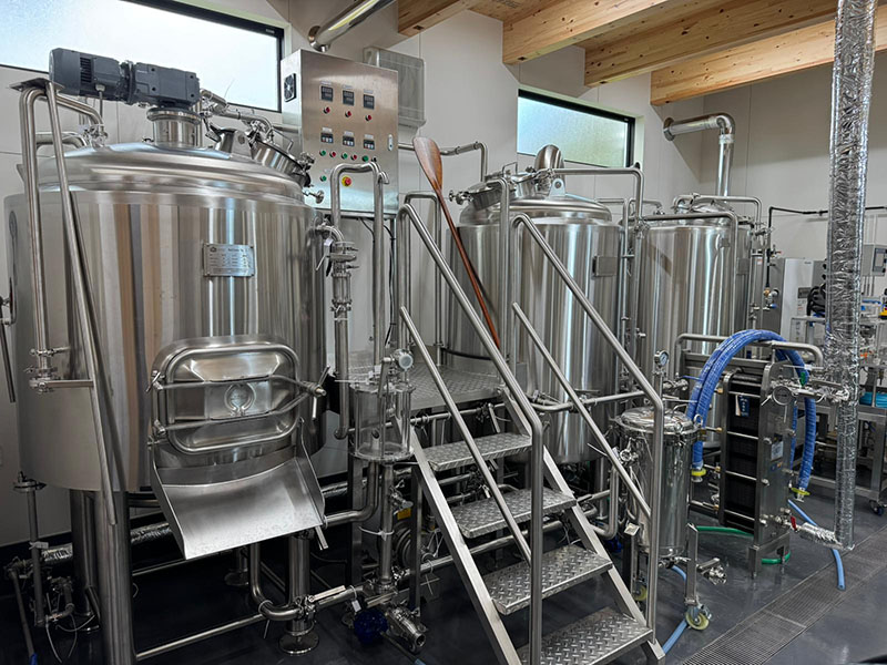 Japan 500L Beer Brewing Equipment