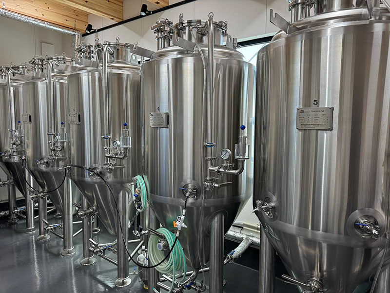 Fermenter installation in Japan